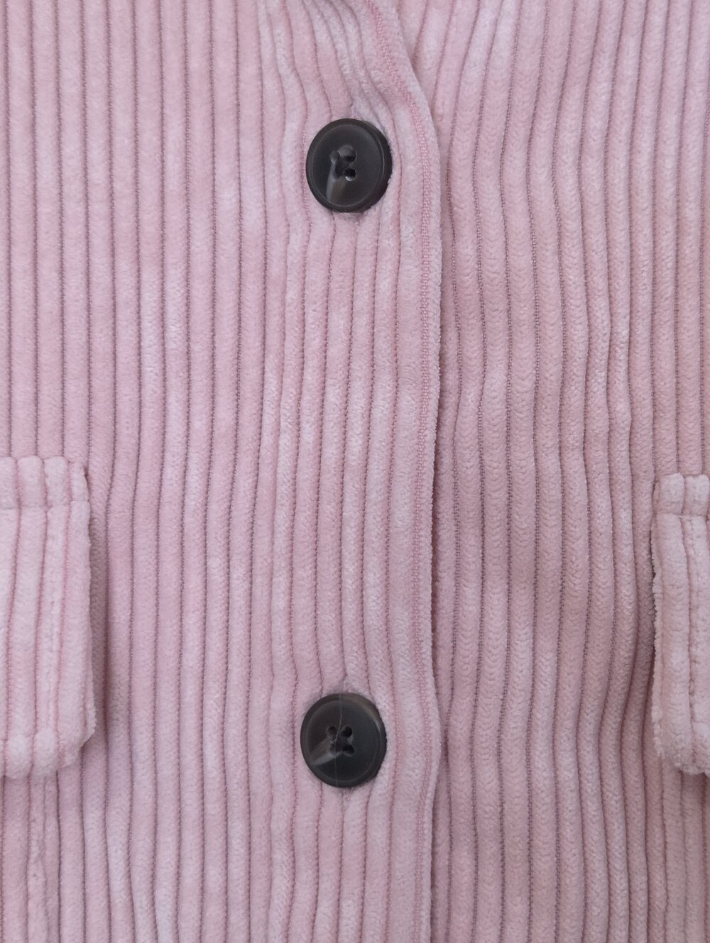Twik Simons Pink Corduroy Oversized Shacket Jacket Size Small - Picture 4 of 12